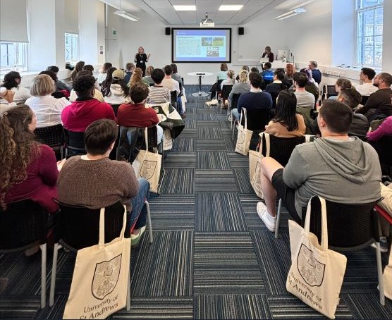 Old Burgh School Room 109c at orientation event